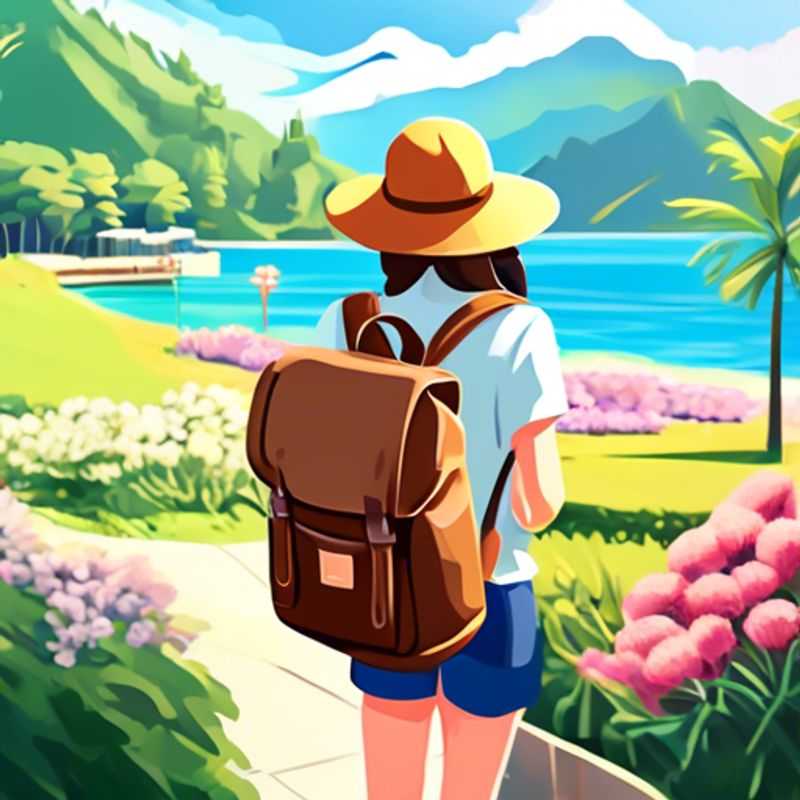 A close-up of a stylish anti-theft backpack with hidden zippers and reinforced straps, designed for secure travel and peace of mind.