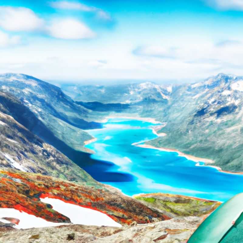 Hiking the Besseggen Ridge in Winter: A Winter Wonderland Adventure