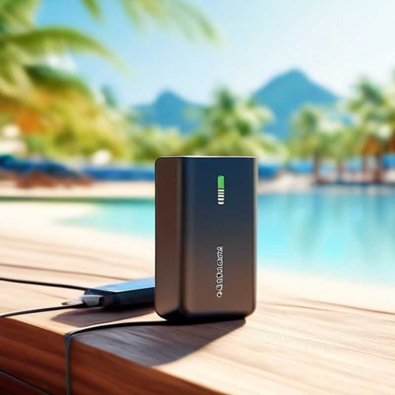 Chargeur portable pour gadgets : indispensable pour vos aventures numériques.