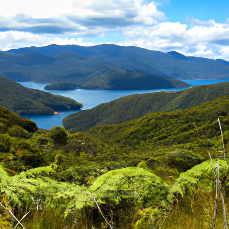 Pesca en los numerosos ríos y lagos de Queen Charlotte Track, Nueva Zelanda: un paraíso estival para los pescadores