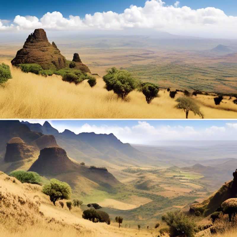 Excursión a la cima más alta de las Montañas Simien en Etiopía durante la primavera