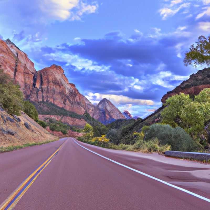 A family with young children embarks on an unforgettable 5-day spring adventure in Zion National Park, USA, surrounded by breathtaking sandstone cliffs, verdant trails, and the enchanting Virgin River.