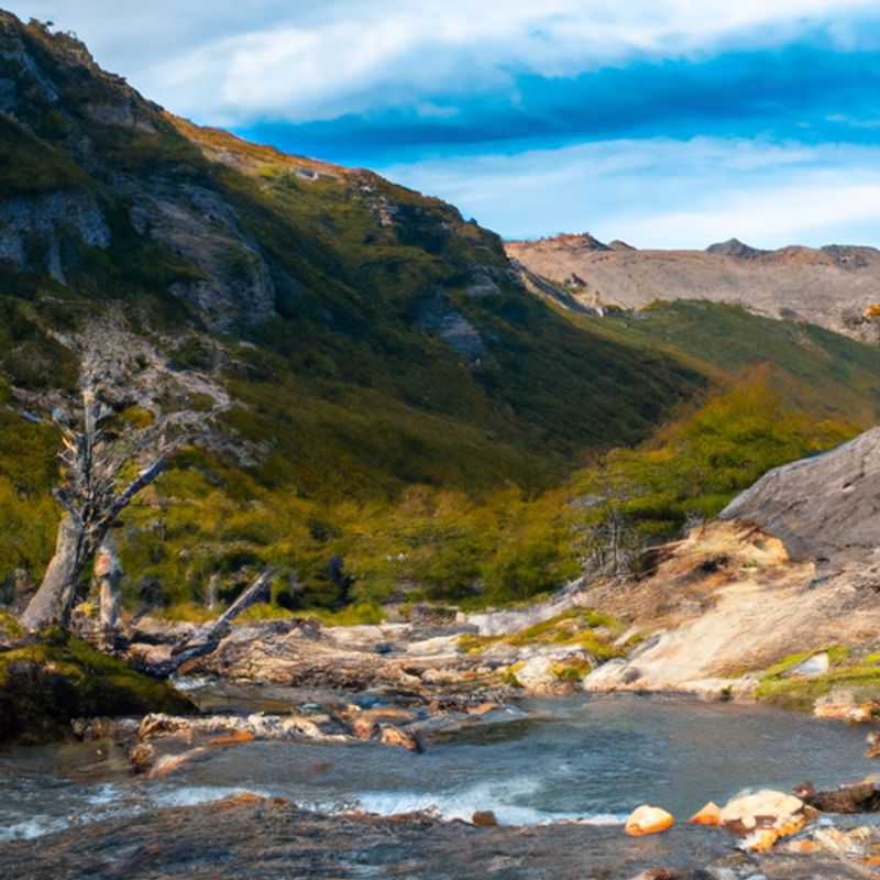 A couple embarks on an unforgettable 4-day adventure along the awe-inspiring Huemul Circuit in Argentina, where the vibrant hues of summer and fall paint a breathtaking canvas amidst towering peaks and pristine lakes.
