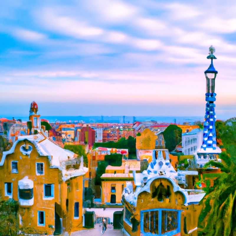 Basilica of the Sagrada Familia in Barcelona: A Tapestry of Art, Faith, and Spring's Embrace