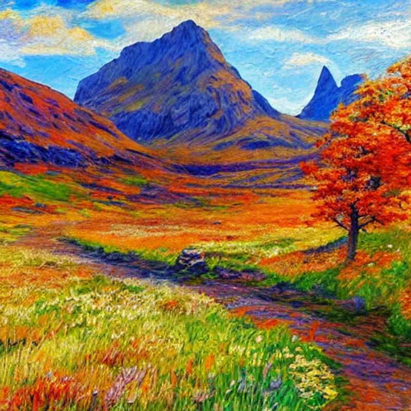 Le sentier de Skye, Écosse, baigné de lumière printanière.