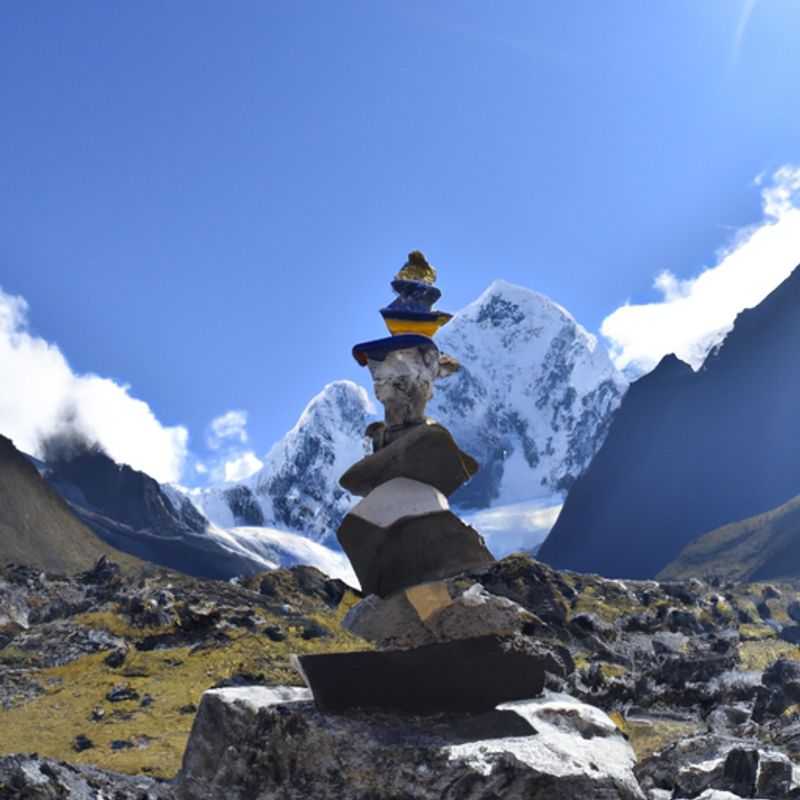 Six intrepid hikers traversing the breathtaking Salkantay Trek in Peru, a 24-hour adventure through stunning Andean landscapes, lush cloud forests, and ancient Inca ruins, culminating in the majestic Machu Picchu during the vibrant summer season.