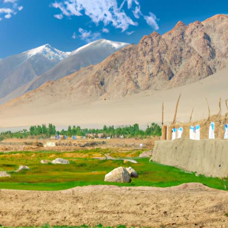 Frozen Oasis: Discovering Bulunkul Lake on Winter's Embrace in the Pamir Highway