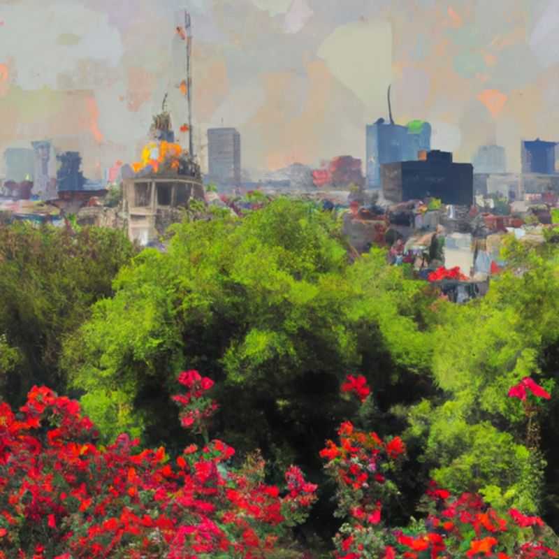 A family with children marveling at the iconic Angel of Independence monument in Mexico City, Mexico, during their 5-day spring adventure, ready to immerse themselves in the vibrant Mexican culture and explore the city's rich history and traditions.