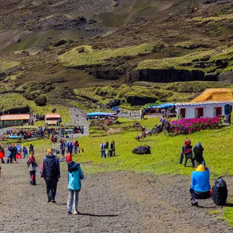 Here are a few options for alt text in Portuguese for an image of Cotopaxi National Park in an article about whether it's good for a summer holiday: