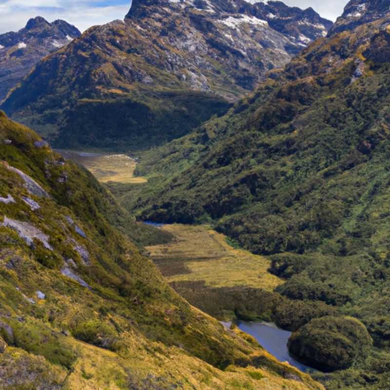Winter wonderland on the Harris Saddle, Routeburn Track