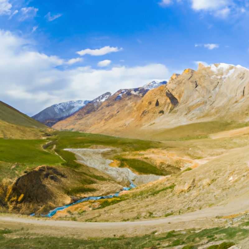 Unveiling the Pamir Mountains&#58; Trekking&#44; Tajik Cuisine&#44; Yamchun Fort&#44; Garam Chashma Hot Springs&#44; and Stargazing Extravaganza