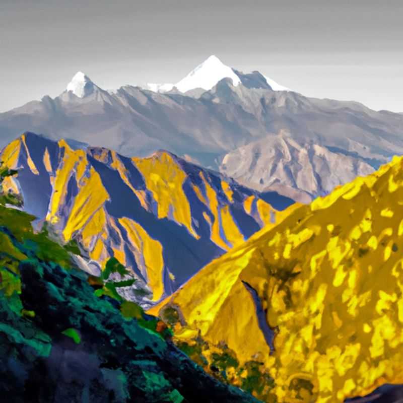 Four trekkers embark on an invigorating journey through the Manaslu Circuit in Nepal, surrounded by the breathtaking beauty of the Himalayas during springtime.