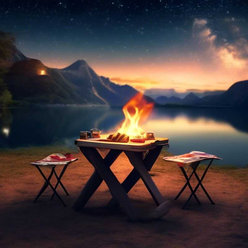 Fall Foliage &#38; Hidden Waterfalls&#58; Exploring Nature's Beauty with a Foldable Camping Table