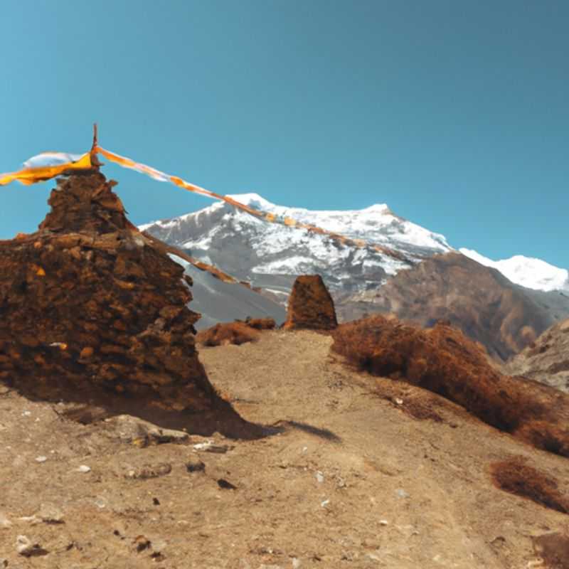 Photographie de paysage sur l'Annapurna Circuit, au Népal, au printemps