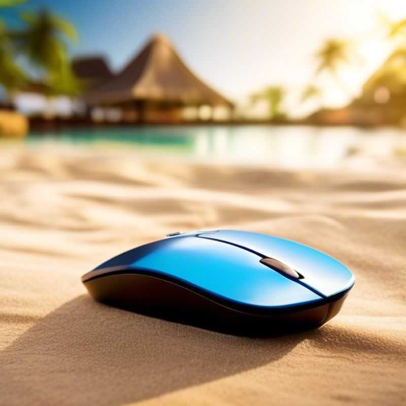 Hike Through Serene Nature Trails and Forest with a Wireless Mouse in Spring&#58; A Digital Nomad's Journey 