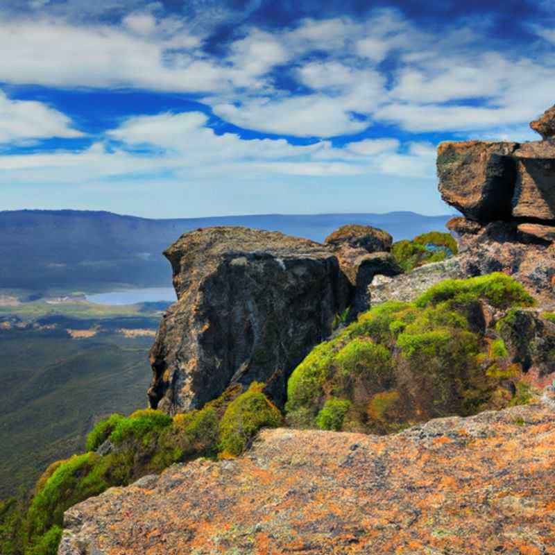 Exploring the Mackenzie Falls in Grampians Peaks Trail, Australia during Spring