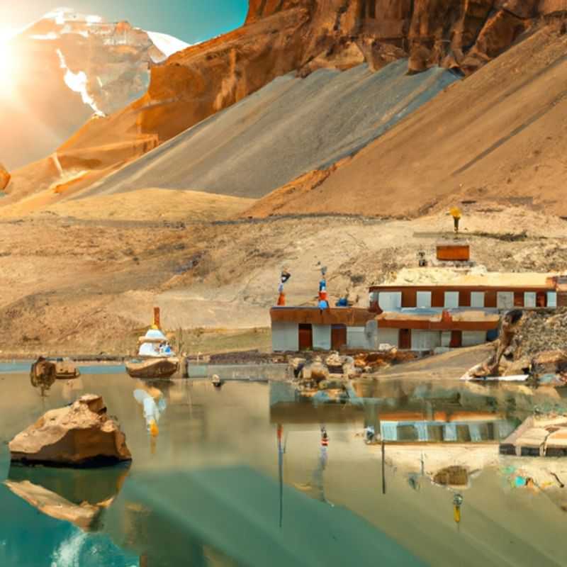 The Enchanting Charm of Kaza Village: A Springtime Trek in Spiti Valley