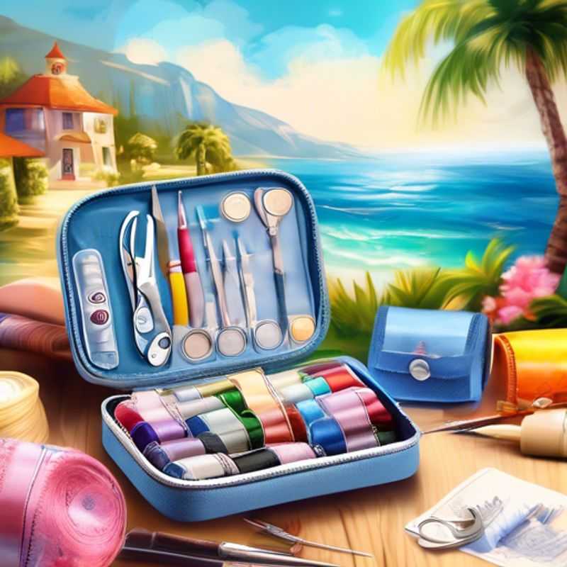 Kit de couture de voyage pour les réparations rapides