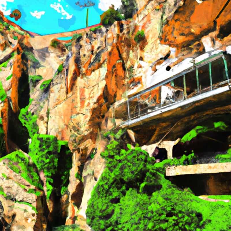 Photography at El Chorro Gorge in Caminito del Rey&#44; Spain during Spring