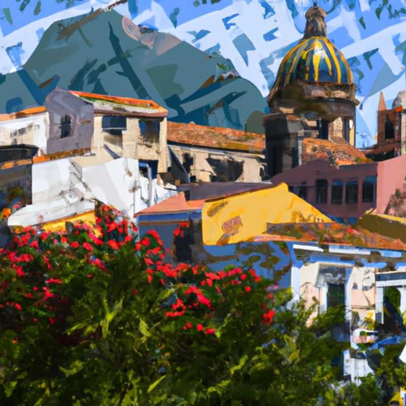 Four friends embracing the vibrant spirit of Palermo, Italy, its colorful street markets and majestic architecture painting a vibrant backdrop to their two-week spring adventure.