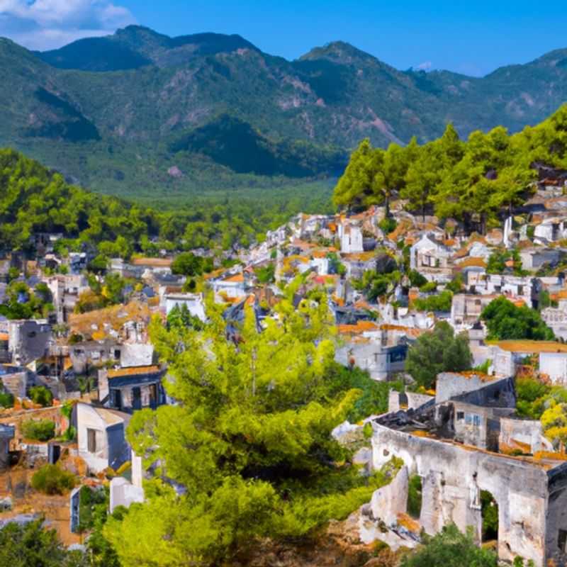 Saklikent Gorge&#58; A Verdant Oasis Amidst the Lycian Way in Spring