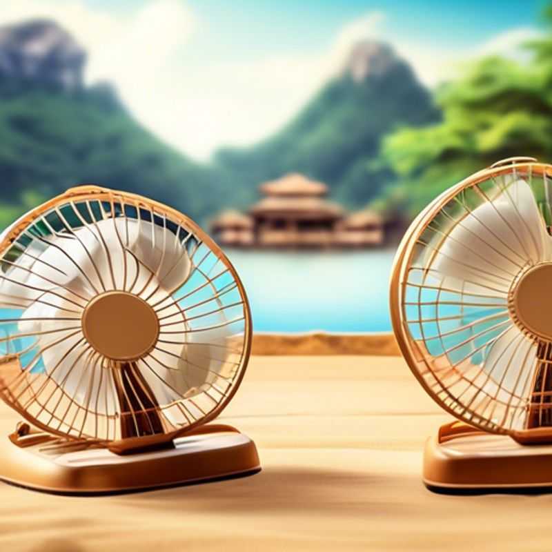 Hike Through Scenic Countryside&#58; A Digital Nomad's Guide to Rechargeable Fans