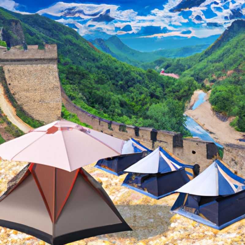 Six intrepid adventurers embarking on an unforgettable 2-week trek along the Great Wall of China during the vibrant season of spring, traversing rugged landscapes and immersing themselves in the rich history and breathtaking scenery of this iconic landmark.