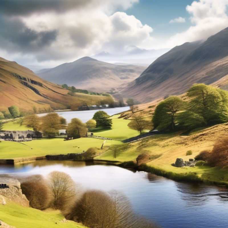 Experience the Thrill of Spring: Hiking to the Summit of Scafell Pike in the Lake District