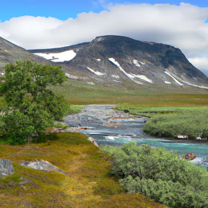 Photographie de paysage au Kungsleden au printemps : un voyage à travers la splendeur sauvage de la Suède