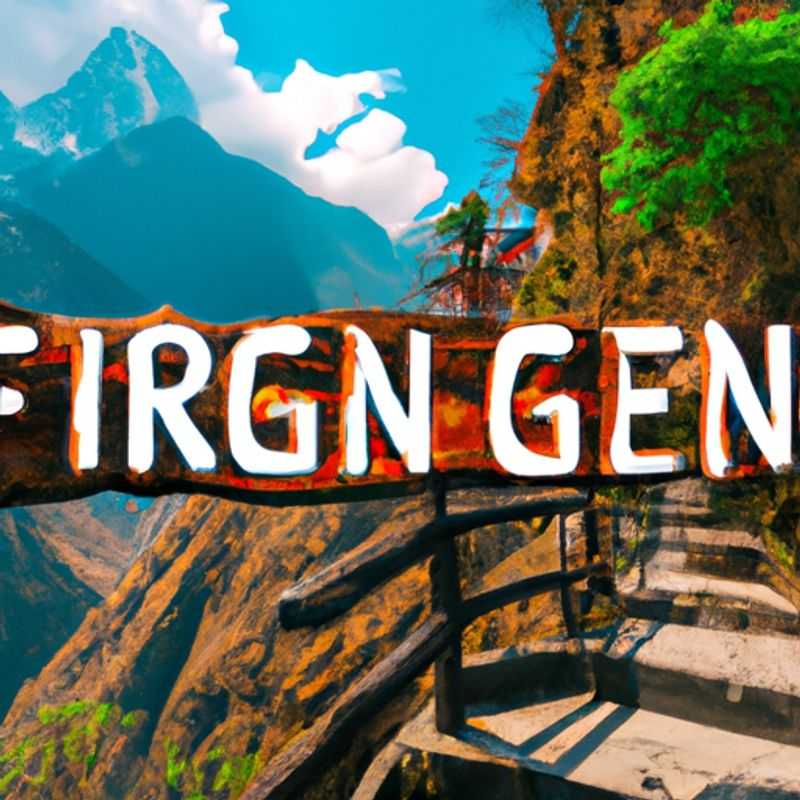 Shangri-La City - Local Food in Tiger Leaping Gorge in Spring