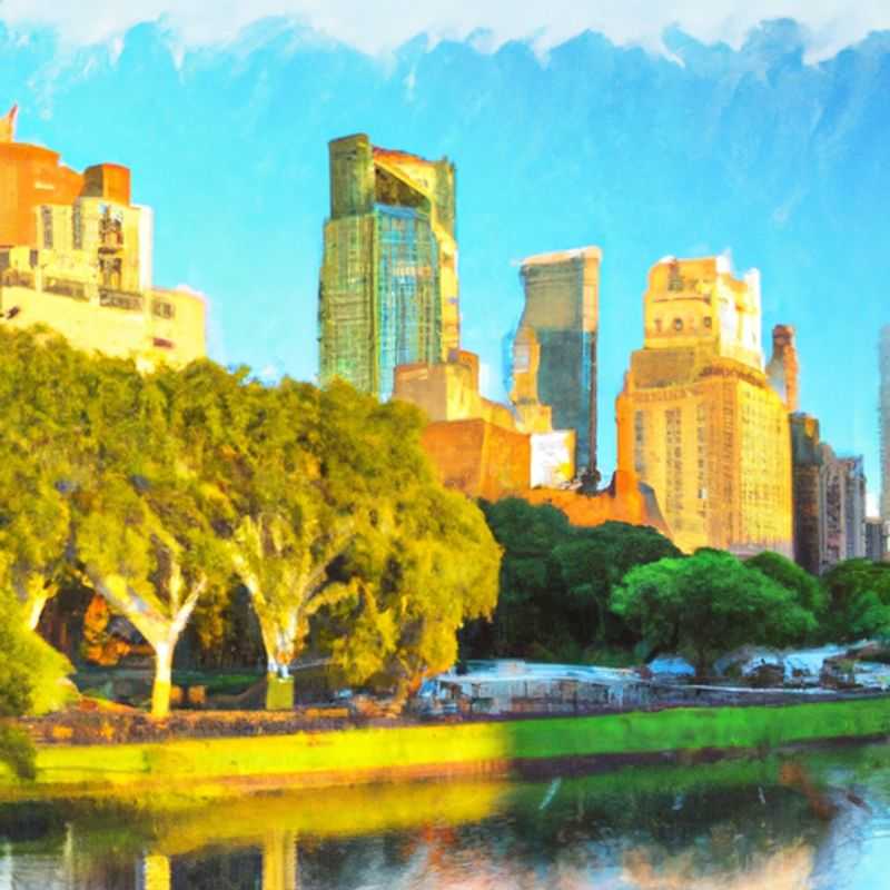 A vibrant street scene in Buenos Aires, Argentina, where six digital nomads embrace the city's infectious energy during their 5&#45;day summer adventure. Amidst the colorful buildings and lively atmosphere, they navigate the city's digital landscape, seeking inspiration and connection.