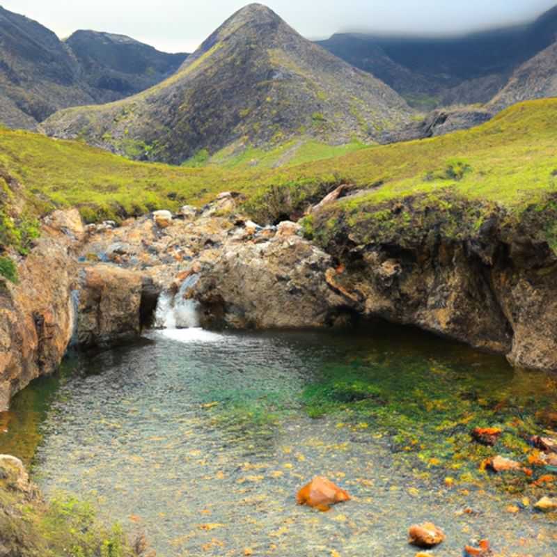 The Old Man of Storr in Winter's Embrace: A Skyrim-esque Adventure to Scotland's Misty Isle