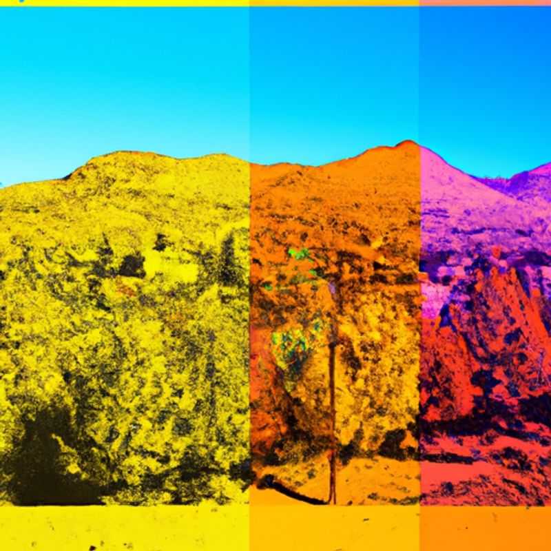 Six intrepid travelers stand amidst the majestic peaks of the Atlas Mountains in Morocco, their autumnal hues painting a vibrant tapestry against the vast expanse of the Sahara Desert in the distance.