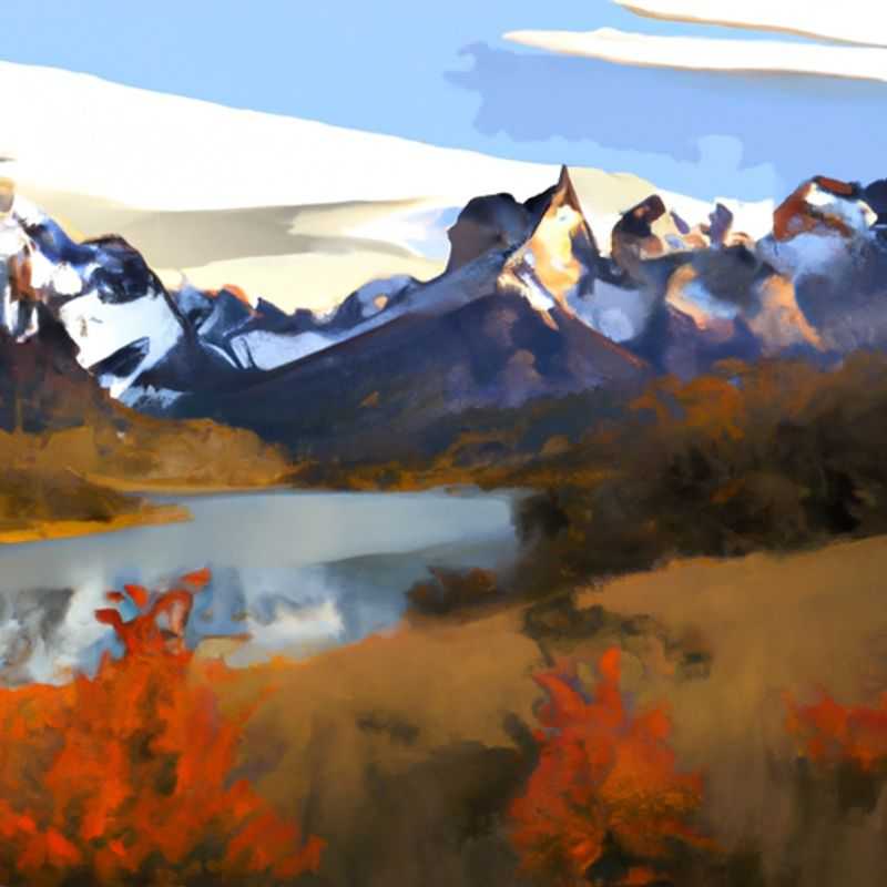 An awe-inspiring panorama of Torres del Paine National Park, Chile, with its iconic granite towers reaching towards the heavens, as captured by a group of six adventurers embarking on an unforgettable two-week exploration during the vibrant hues of autumn.