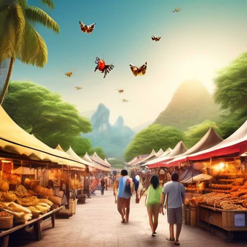 A close-up shot of a bottle of insect repellent, highlighting the key ingredient in protecting yourself from pesky bugs during outdoor adventures.