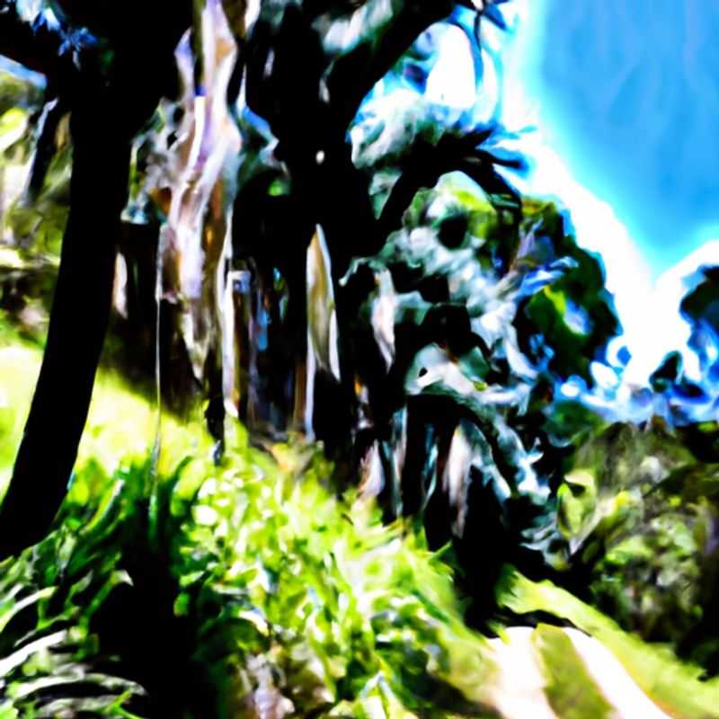 A group of four intrepid adventurers traverses the enchanting Muliwai Trail on the breathtaking island of Hawaii, venturing through lush rainforests and past cascading waterfalls during their unforgettable 5-day winter sojourn.