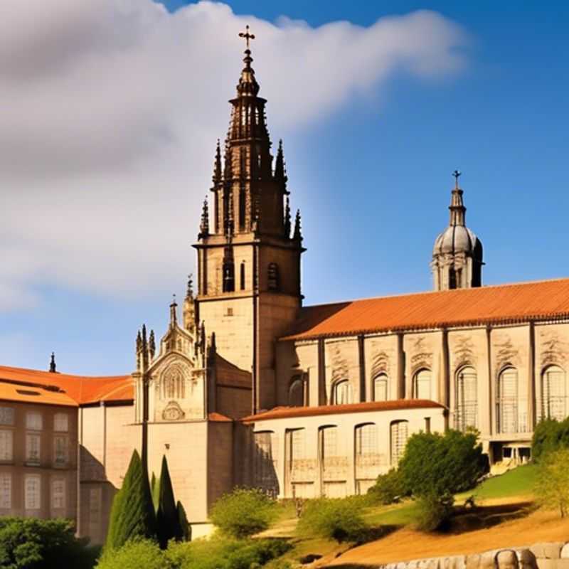 Explora el Camino de Santiago: Senderismo por el campo entre el invierno y la primavera