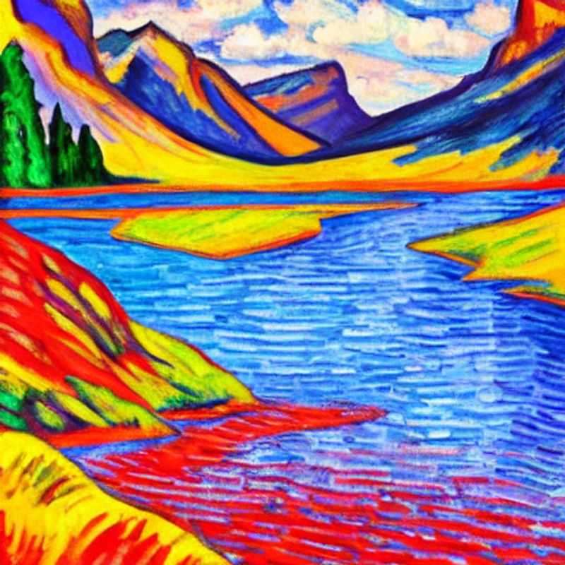 Lac paisible de Banff en été, reflet des montagnes majestueuses et promesse d'aventures inoubliables. Banff, la destination idéale pour vos vacances d'été au Canada!