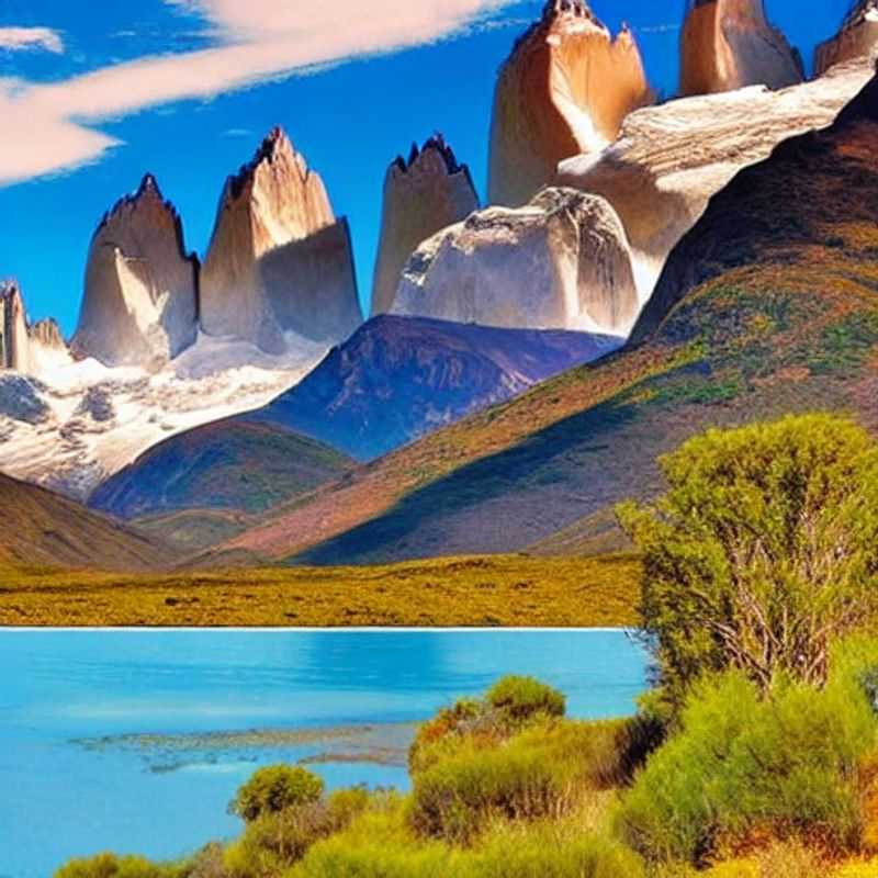 Deux couples profitant des paysages époustouflants de la Patagonie, entre l'Argentine et le Chili, lors de leurs vacances d'été.