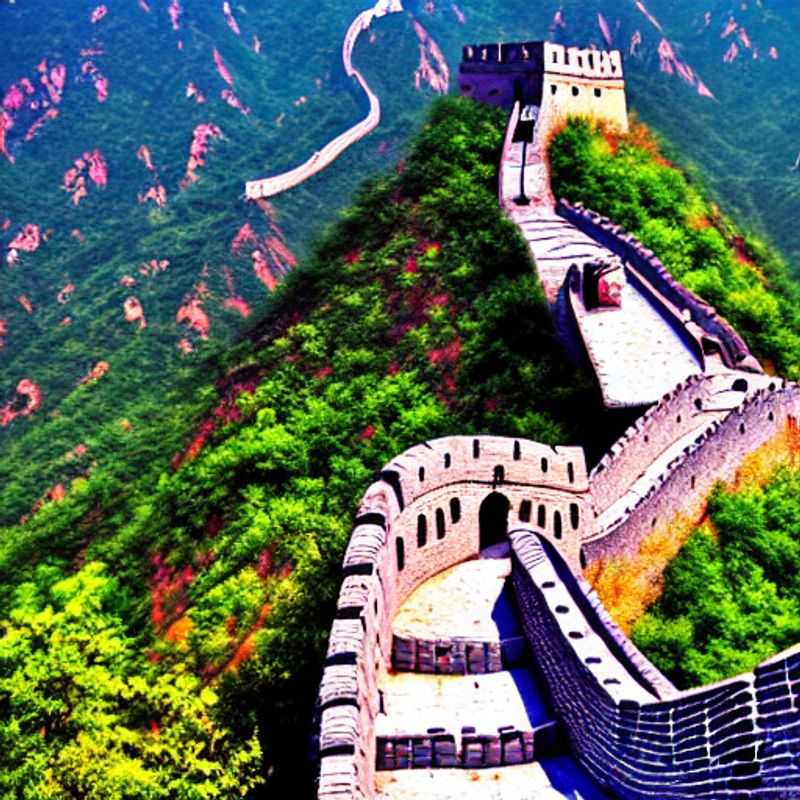 Randonnée estivale sur la Grande Muraille de Chine : une aventure inoubliable sous le soleil.