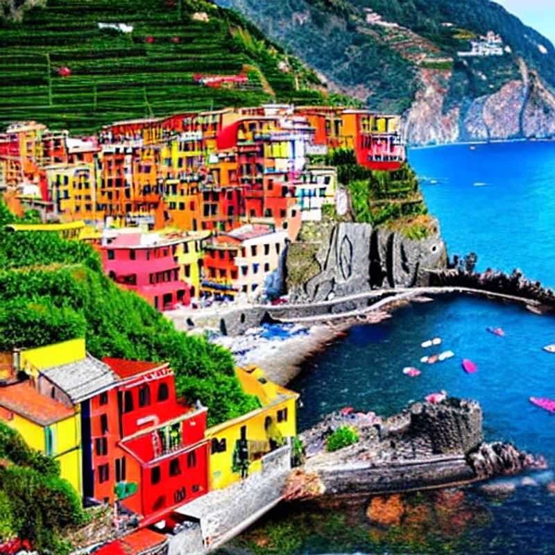 Cinque Terre en été : Ciel limpide et clichés parfaits ! Un été italien inoubliable ?<h3>Cinque Terre sous le soleil estival : Paradis photographique et vacances idylliques ?</h3><h3>Vacances d'été à Cinque Terre : Le charme italien sous un ciel azur !</h3><h3>Soleil, Mer et Cinque Terre : L'été italien rêvé existe-t-il ? Mon expérience personnelle...</h3><h3>Cinque Terre en juillet/août : Avis d'une voyageuse digitale sur la beauté et les défis de l'été italien.</h3><h3>Mon escapade estivale à Cinque Terre : Entre ciels limpides et moments magiques...</h3>