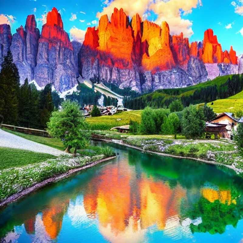 Les Dolomites en été : Un paradis alpin verdoyant, parfait pour l'aventure et la randonnée, bien loin des foules hivernales !