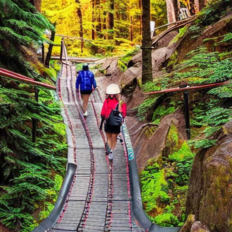 Подъем по Grouse Grind в Ванкувере: испытание на прочность и награда в виде за