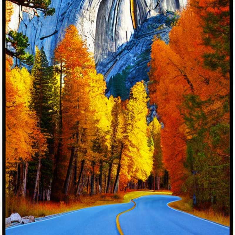 Spanish: Vista impresionante del Parque Nacional de Yosemite, California, EE. UU., con sus imponentes cascadas y paisajes verdes, ideal para unas vacaciones de verano inolvidables.