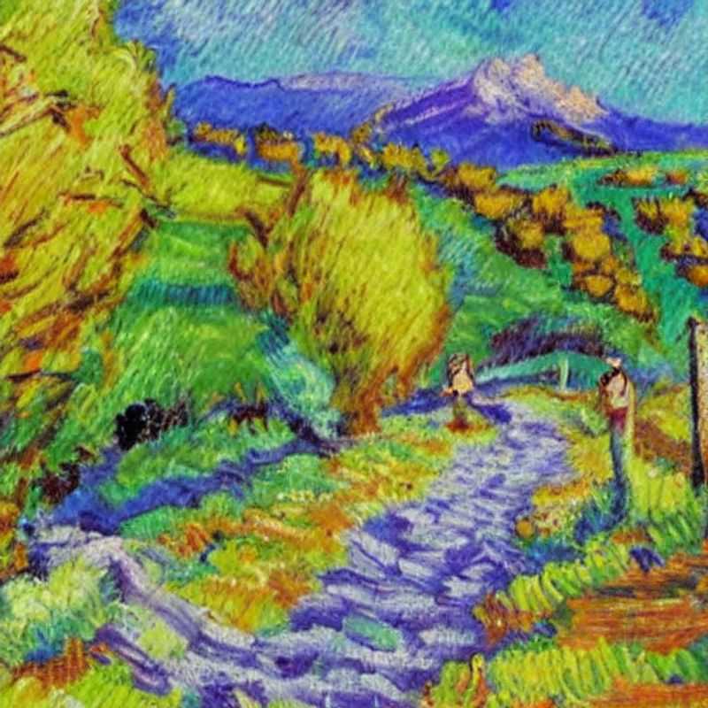 Sentier baigné de soleil sur le Chemin de Saint-Jacques-de-Compostelle, Espagne : un défi estival ou un rêve ? Découvrez si cette aventure séculaire est idéale pour vos vacances d'été.
