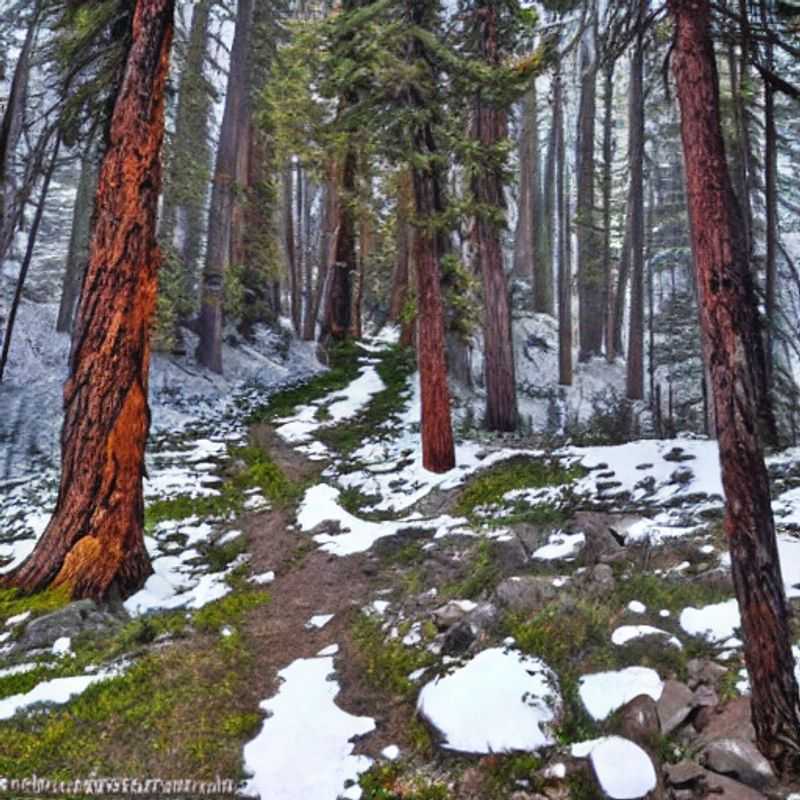 Un sendero serpenteante del Pacific Crest Trail, USA, bajo el sol del verano: ¿la escapada perfecta o un desafío abrasador? Descubre si esta legendaria ruta es ideal para tus vacaciones de verano.