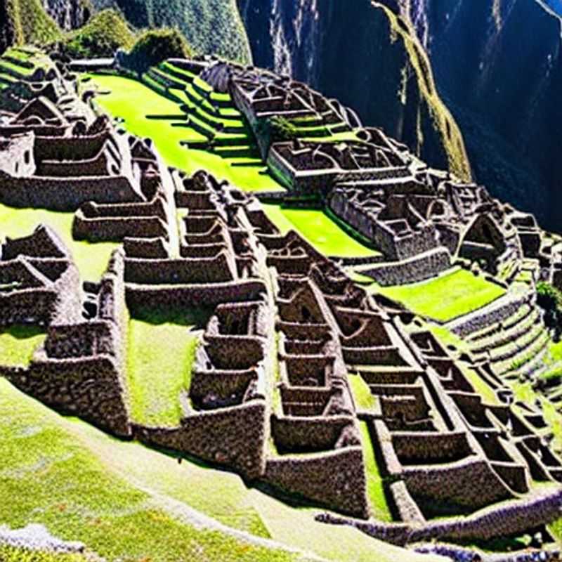 Sentiers des Incas menant au Machu Picchu, Pérou : Un choix idéal pour des vacances d'été aventureuses.