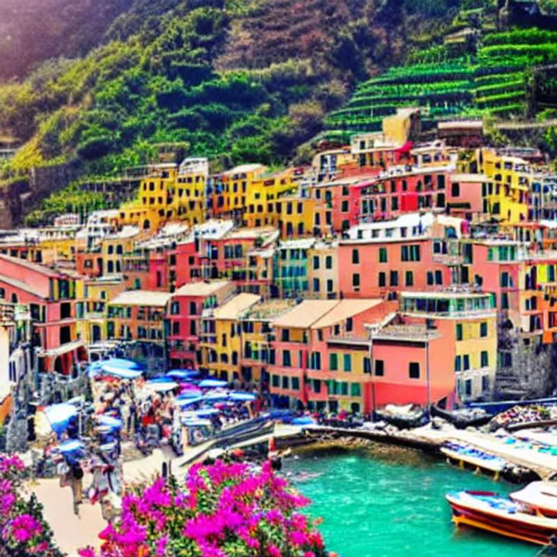 Cinque Terre's vibrant villages cascade down to the turquoise Ligurian Sea, a picturesque summer dream on the Italian Riviera, explored in this summer holiday guide.