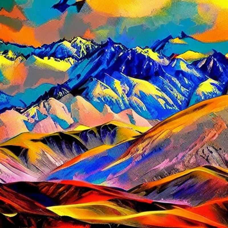 Des montagnes arides de Ladakh, en Inde, baignées par le soleil estival, un paysage lunaire parfait pour une aventure inoubliable pendant vos vacances d'été.