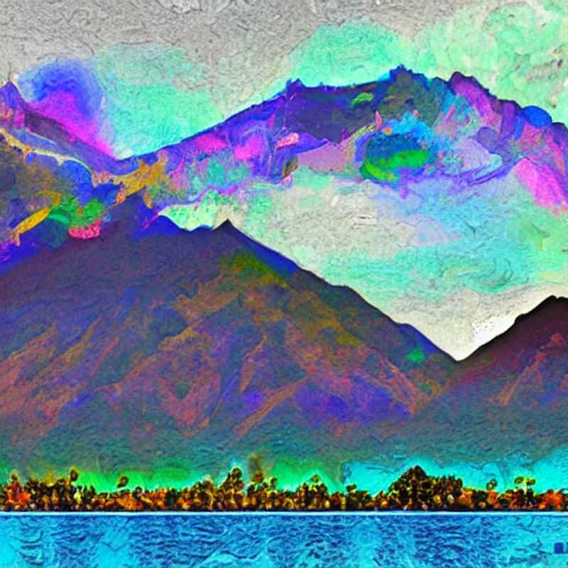 Conquering the majestic Mount Rinjani, Indonesia, in the heart of summer - A glimpse of the breathtaking volcanic landscape and the shimmering crater lake, a testament to the adventurous spirit and the rewards of braving the summer heat. (Is a sweaty climb worth this view? Find out inside!)